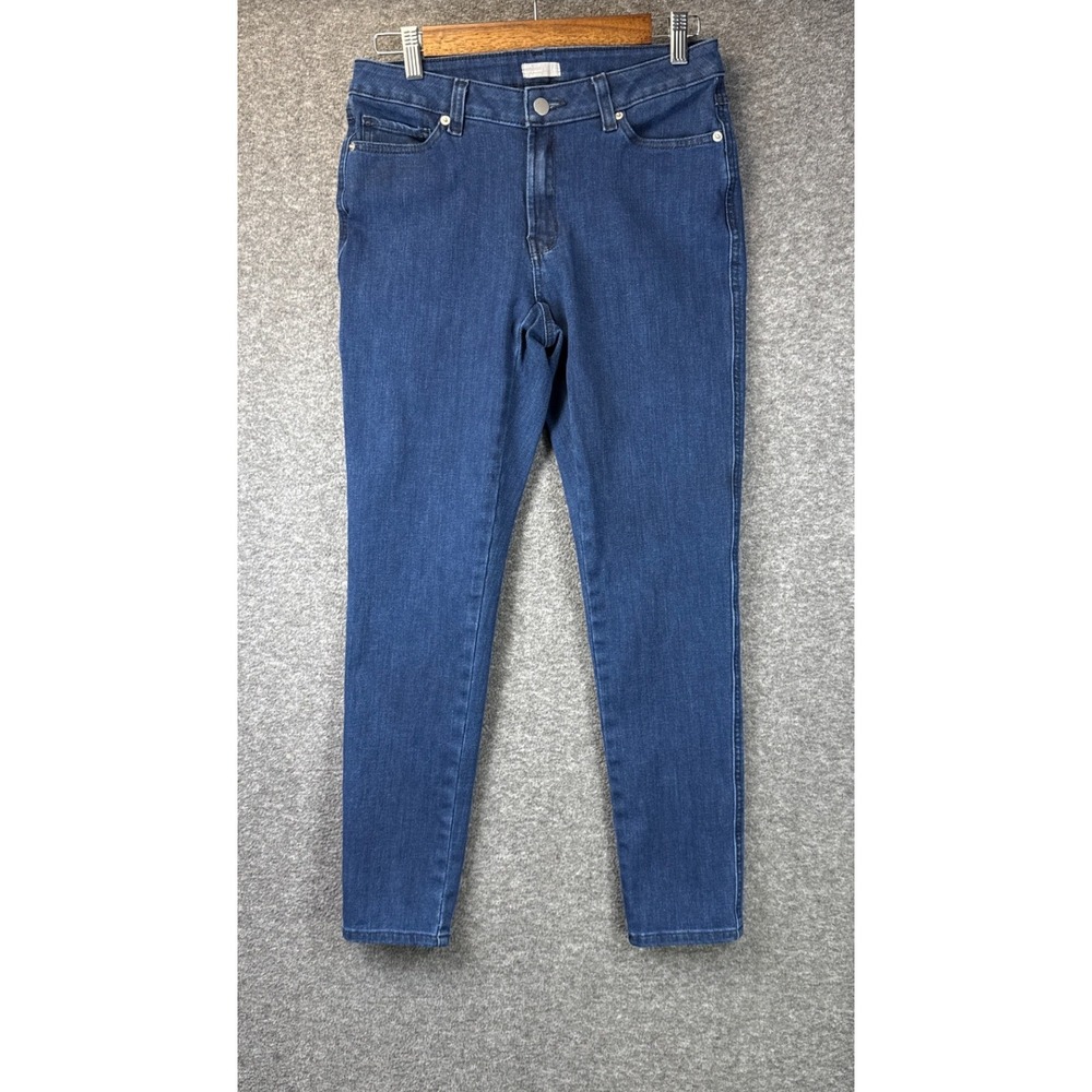 Vtg Pearl Izumi Jeans Womens 8 Dark Wash Slim Stretch Technical Cycling Denim